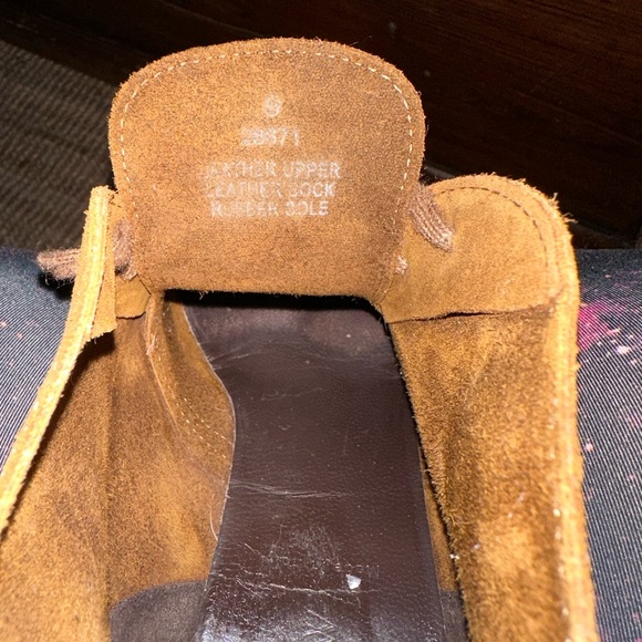 J.Crew Suede Lace-Up Wedge Booties – Women’s Size 9 | Brown Suede Ankle Chukkas - Picture 9 of 9